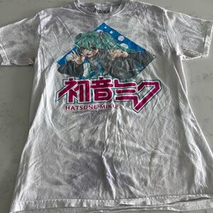 Hatsune Miku White Graphic T-Shirt